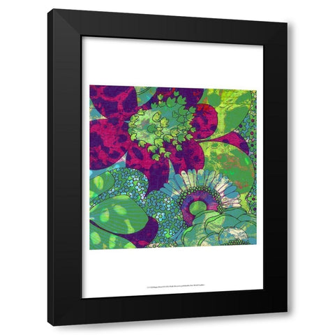 Oopsy Daisy II Black Modern Wood Framed Art Print with Double Matting by Mountain, Ricki