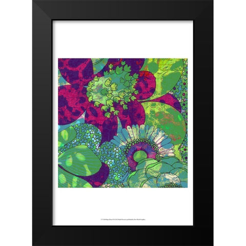 Oopsy Daisy II Black Modern Wood Framed Art Print by Mountain, Ricki