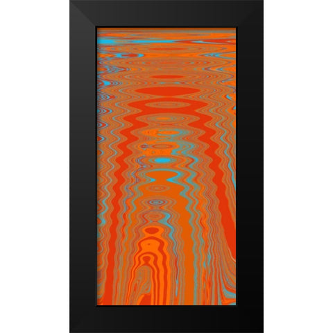 Reflections I Black Modern Wood Framed Art Print by Mountain, Ricki