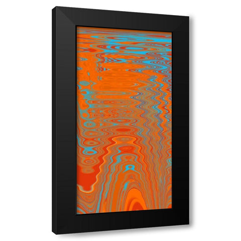 Reflections II Black Modern Wood Framed Art Print by Mountain, Ricki