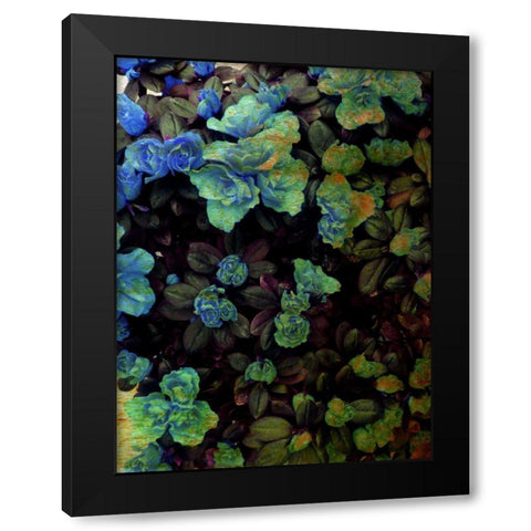 Luxurious II Black Modern Wood Framed Art Print with Double Matting by Harrington, Danielle