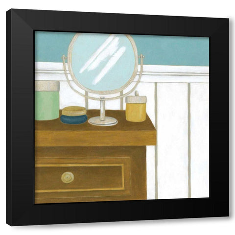 Classic Bath IV Black Modern Wood Framed Art Print by Zarris, Chariklia