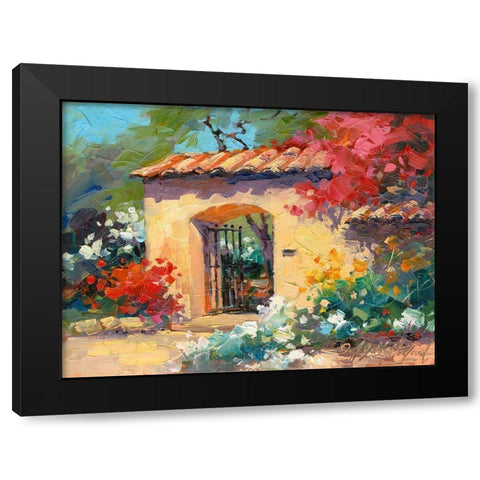 Mission Impression I Black Modern Wood Framed Art Print by Pollard, Julie G.