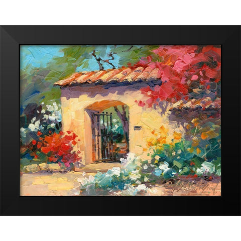 Mission Impression I Black Modern Wood Framed Art Print by Pollard, Julie G.