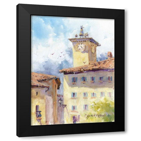 Mission Impression II Black Modern Wood Framed Art Print by Pollard, Julie G.