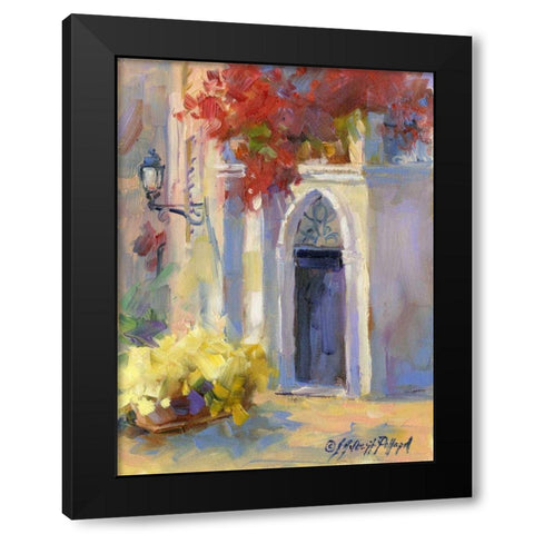 Mission Impression III Black Modern Wood Framed Art Print with Double Matting by Pollard, Julie G.