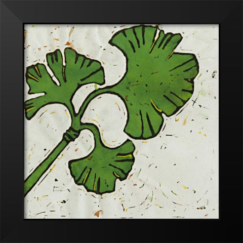 Planta Green VI Black Modern Wood Framed Art Print by Davis, Andrea