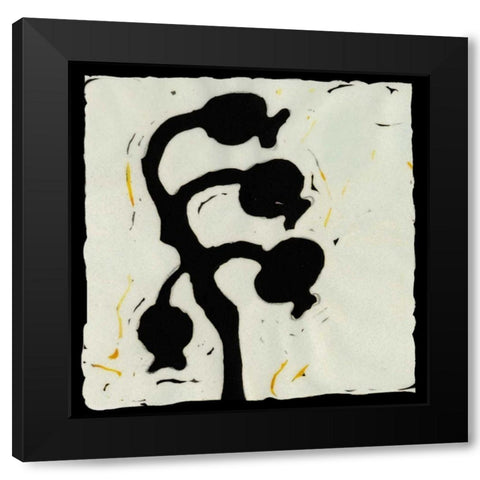 Profile III Black Modern Wood Framed Art Print by Davis, Andrea