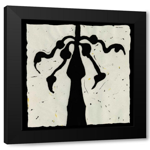 Profile VII Black Modern Wood Framed Art Print by Davis, Andrea