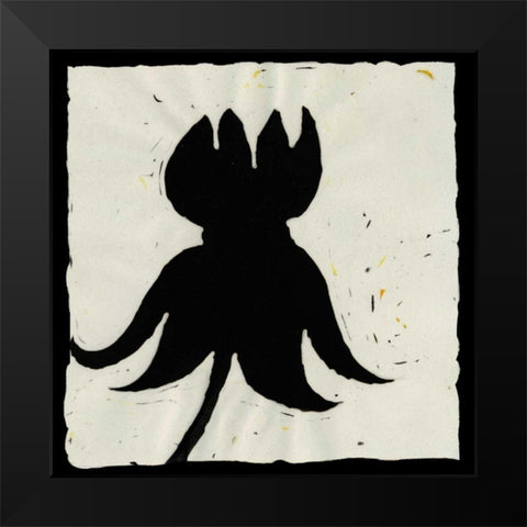 Profile XI Black Modern Wood Framed Art Print by Davis, Andrea