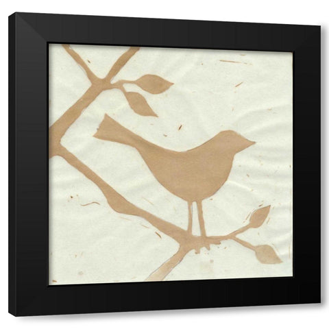 Tea Bird IV Black Modern Wood Framed Art Print by Davis, Andrea