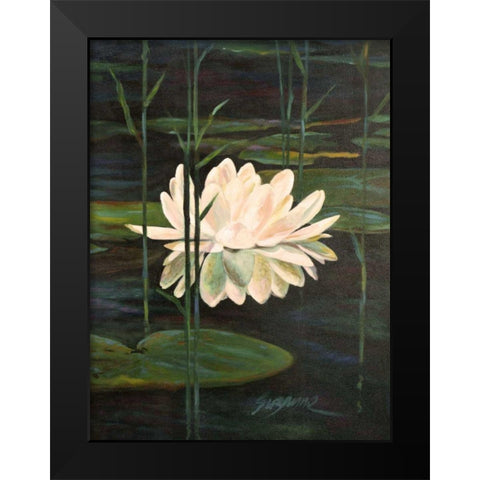 Tranquility II Black Modern Wood Framed Art Print by Wilkins, Suzanne