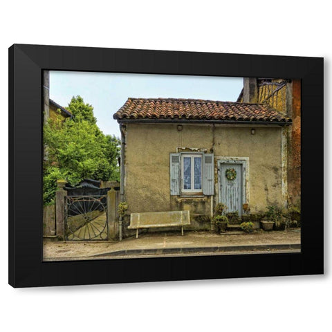 Lupiac House II Black Modern Wood Framed Art Print by Chester, Colby