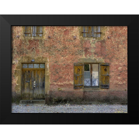Lupiac House III Black Modern Wood Framed Art Print by Chester, Colby