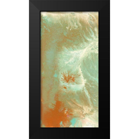 Ozone I Black Modern Wood Framed Art Print by Roll, Dlynn