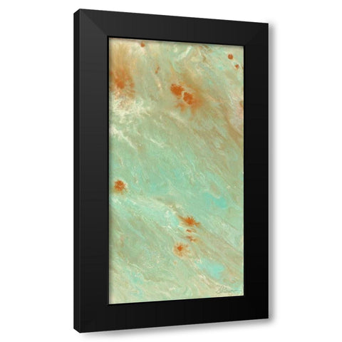 Ozone II Black Modern Wood Framed Art Print by Roll, Dlynn