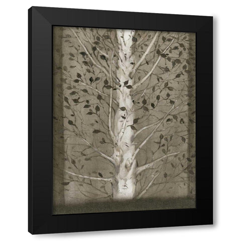 Intertwine II Black Modern Wood Framed Art Print by OToole, Tim