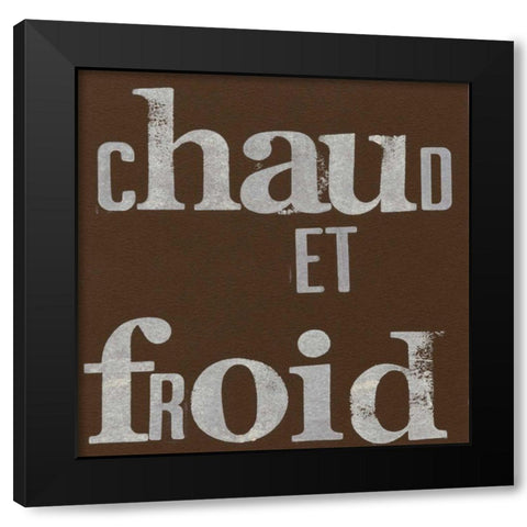 French Laundry III Black Modern Wood Framed Art Print by Velasquez, Deborah