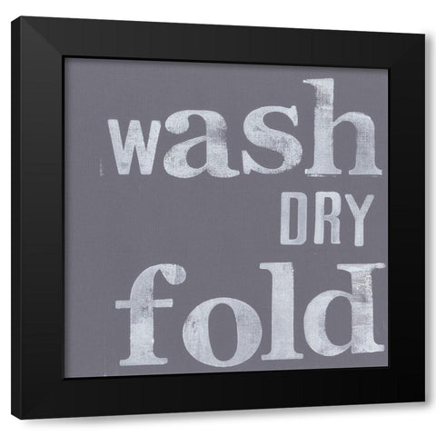 Fresh Laundry III Black Modern Wood Framed Art Print by Velasquez, Deborah