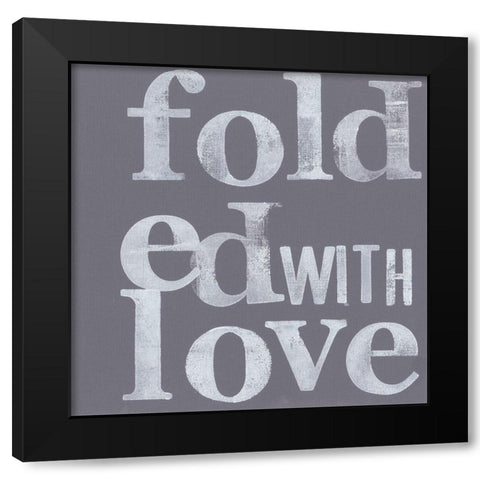 Fresh Laundry IV Black Modern Wood Framed Art Print by Velasquez, Deborah