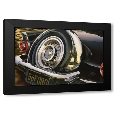 56 Thunderbird Black Modern Wood Framed Art Print with Double Matting by Reynolds, Graham