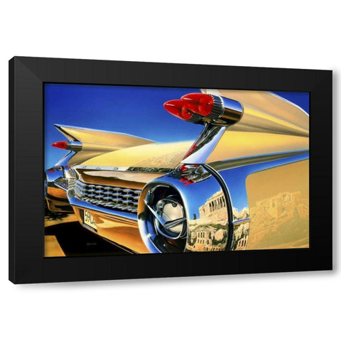 59 El Dorado Athens Black Modern Wood Framed Art Print by Reynolds, Graham