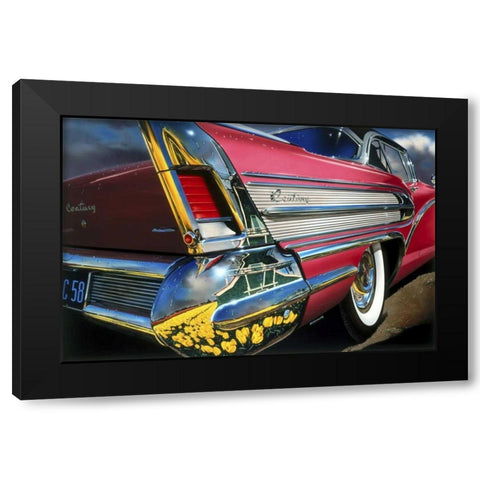 58 Buick Century - Holland Black Modern Wood Framed Art Print with Double Matting by Reynolds, Graham