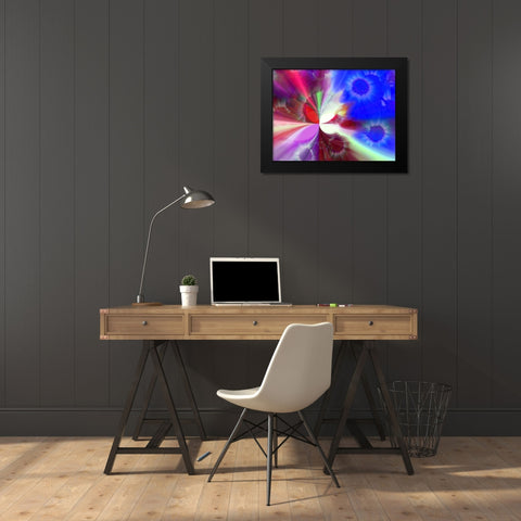 Flying I Black Modern Wood Framed Art Print by Harrington, Danielle