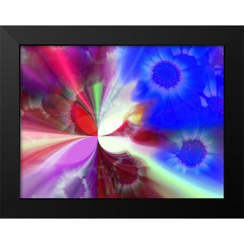 Flying I Black Modern Wood Framed Art Print by Harrington, Danielle