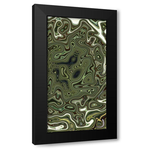 Rock Formations I Black Modern Wood Framed Art Print by Harrington, Danielle