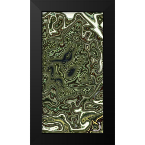 Rock Formations I Black Modern Wood Framed Art Print by Harrington, Danielle