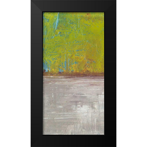 Fire and Ice I Black Modern Wood Framed Art Print by Roll, Dlynn
