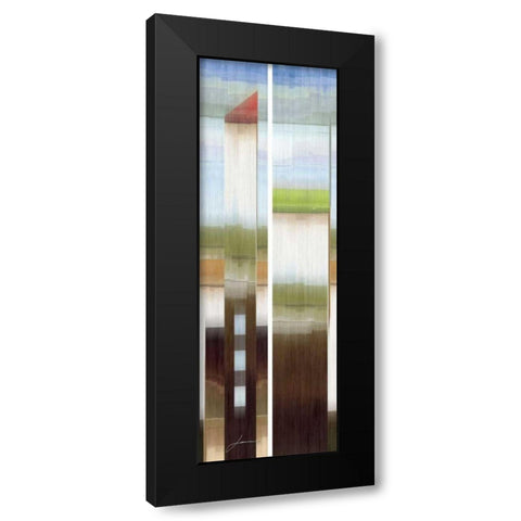 2-Up Eastside III Black Modern Wood Framed Art Print by Burghardt, James
