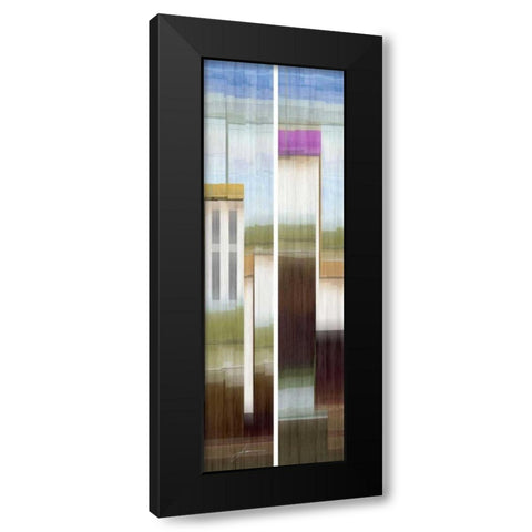 2-Up Eastside IV Black Modern Wood Framed Art Print by Burghardt, James