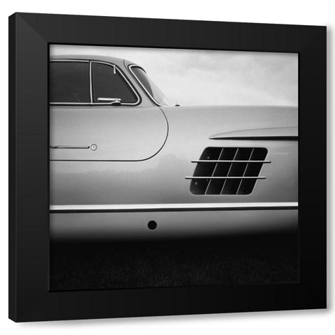 53 Gull Wing Black Modern Wood Framed Art Print with Double Matting by Stein, Daniel