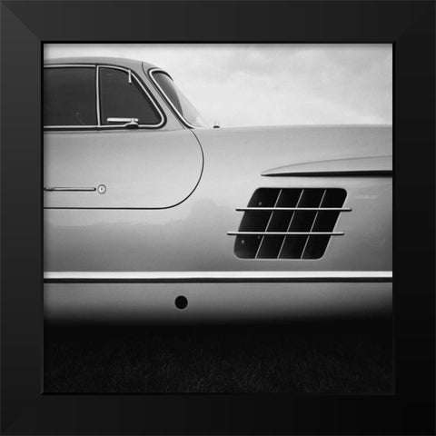 53 Gull Wing Black Modern Wood Framed Art Print by Stein, Daniel