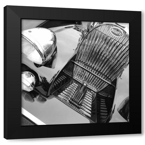 39 Bugati T57 Black Modern Wood Framed Art Print by Stein, Daniel
