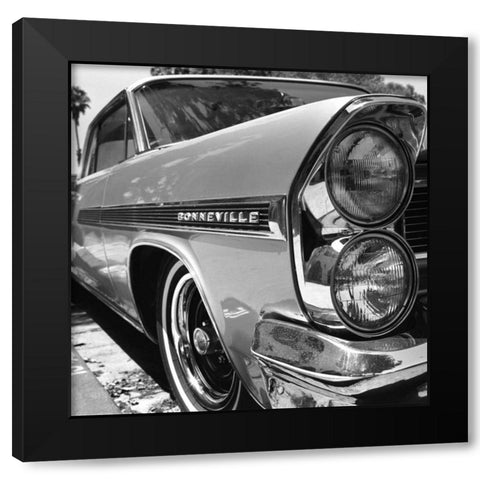 63 Bonneville Black Modern Wood Framed Art Print by Stein, Daniel