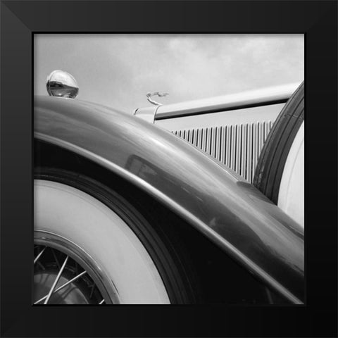 36 Dusenberg Black Modern Wood Framed Art Print by Stein, Daniel