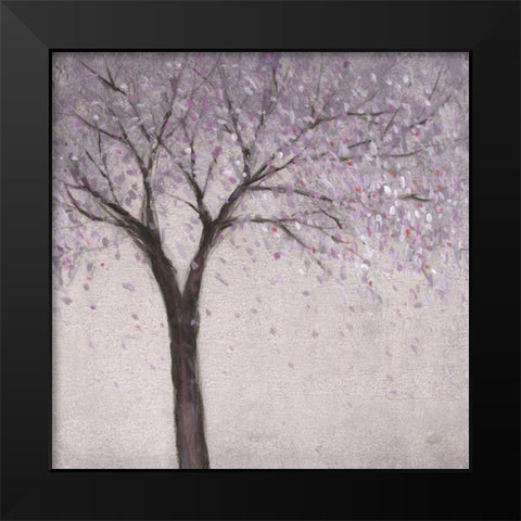 Spring Blossom II Black Modern Wood Framed Art Print by OToole, Tim