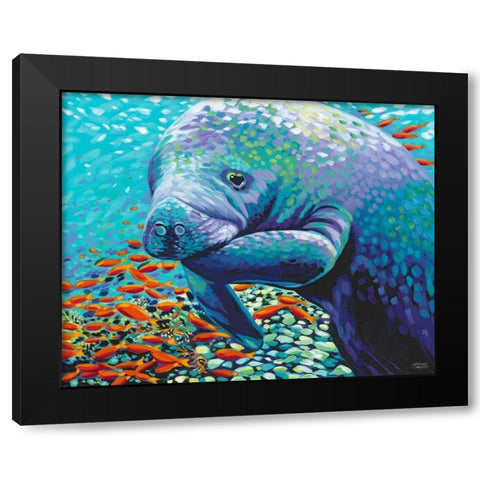 Sea Sweetheart II Black Modern Wood Framed Art Print with Double Matting by Vitaletti, Carolee