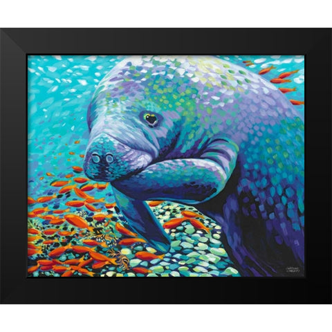 Sea Sweetheart II Black Modern Wood Framed Art Print by Vitaletti, Carolee