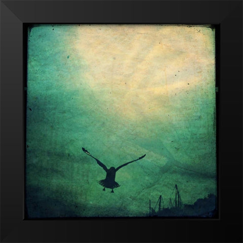 Did you Forget I Black Modern Wood Framed Art Print by Jorgensen, Jennifer