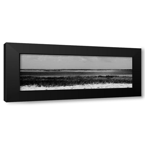 Shore Panorama IV Black Modern Wood Framed Art Print by Pica, Jeff