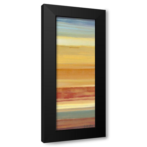 Sun Rays Black Modern Wood Framed Art Print with Double Matting by Joy, Julie