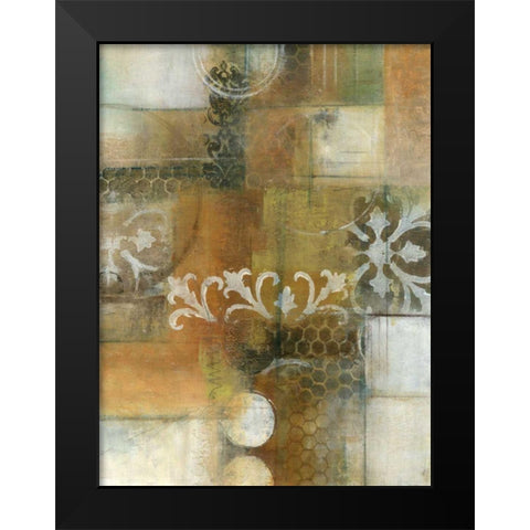 Modern Note II Black Modern Wood Framed Art Print by Green-Aldridge, Willie