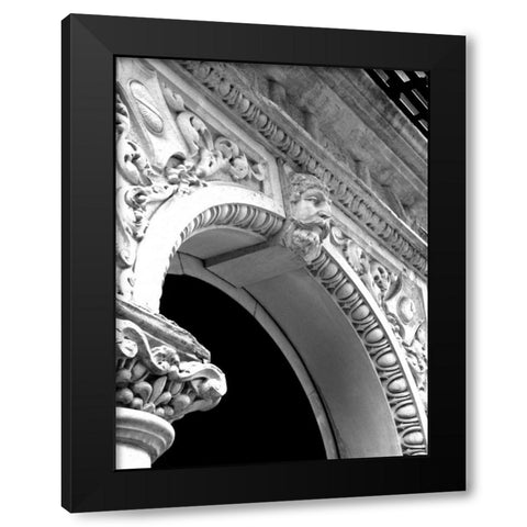 NYC Architecture IV Black Modern Wood Framed Art Print with Double Matting by Pica, Jeff
