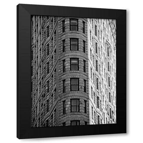 Reflections of NYC I Black Modern Wood Framed Art Print with Double Matting by Pica, Jeff