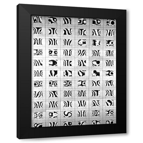 Reflections of NYC VI Black Modern Wood Framed Art Print with Double Matting by Pica, Jeff