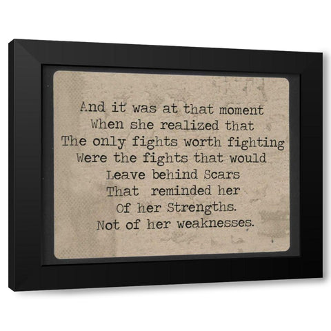 She VIII Black Modern Wood Framed Art Print by Jorgensen, Jennifer